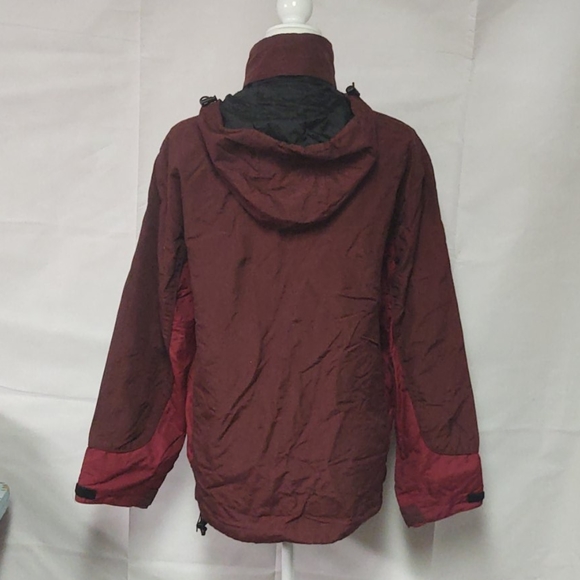 Gap hooded maroon & red lightweight winter… - Picture 1 of 13